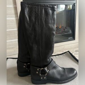 Frye harness tall boots